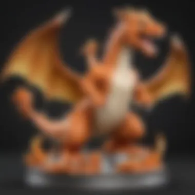 Platinum Charizard Figurine