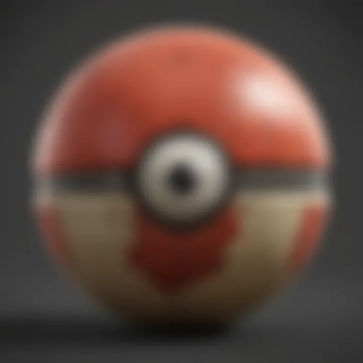 A player engaging with the Pokéball Plus during gameplay