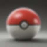 Detailed view of the Poké Ball Plus highlighting its design and functionality