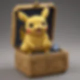 Pokemon engagement ring box with Pikachu design