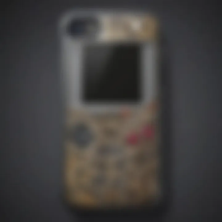 Pokemon Gameboy Phone Case Back View