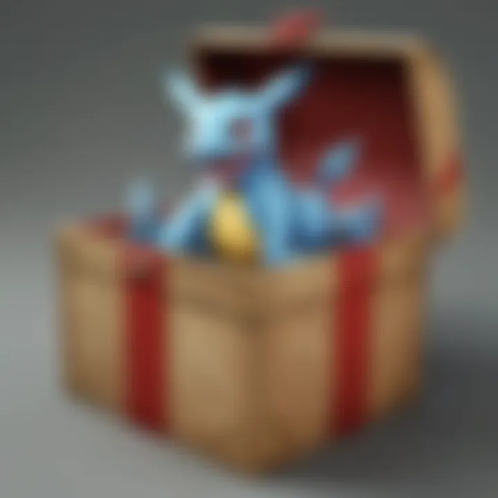 Exclusive Pokemon Species Encountered in a Gift Box