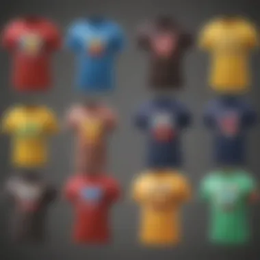 Trends in Pokémon Gym Shirt Popularity An infographic illustrating trends in Pokémon gym shirt sales over the years.