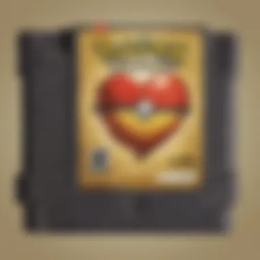 Pokemon HeartGold game cartridge