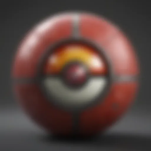 Mystical containment of a legendary Pokemon within a Pokeball