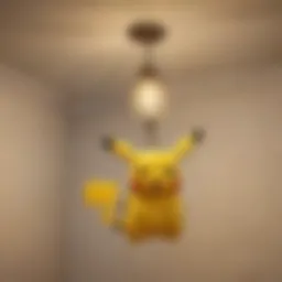 Pokemon-inspired Light Fixture