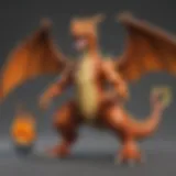 Shiny Charizard Metal Pokemon