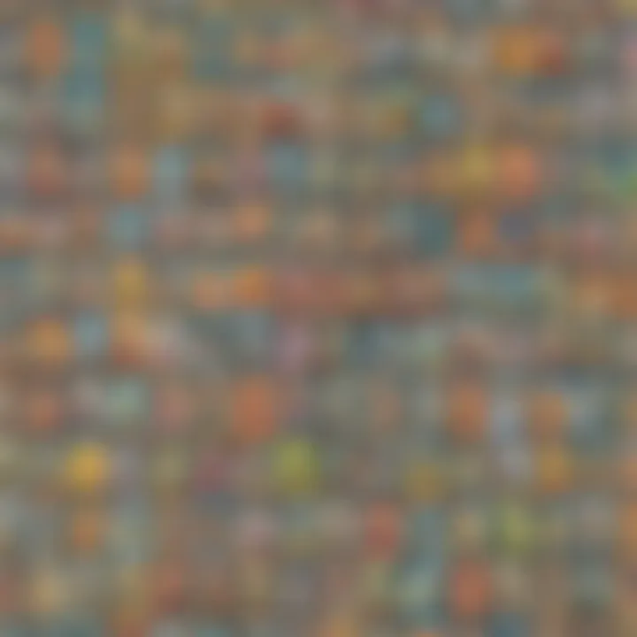 A detailed view of various Pokémon card packs displayed artistically.