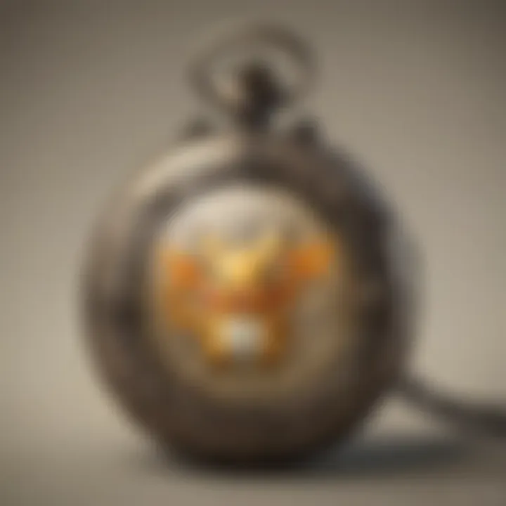 A visual representation of the Pokémon Pocket Watch as a collectible item.