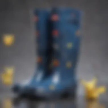Elegant Pokemon Rain Boots Design