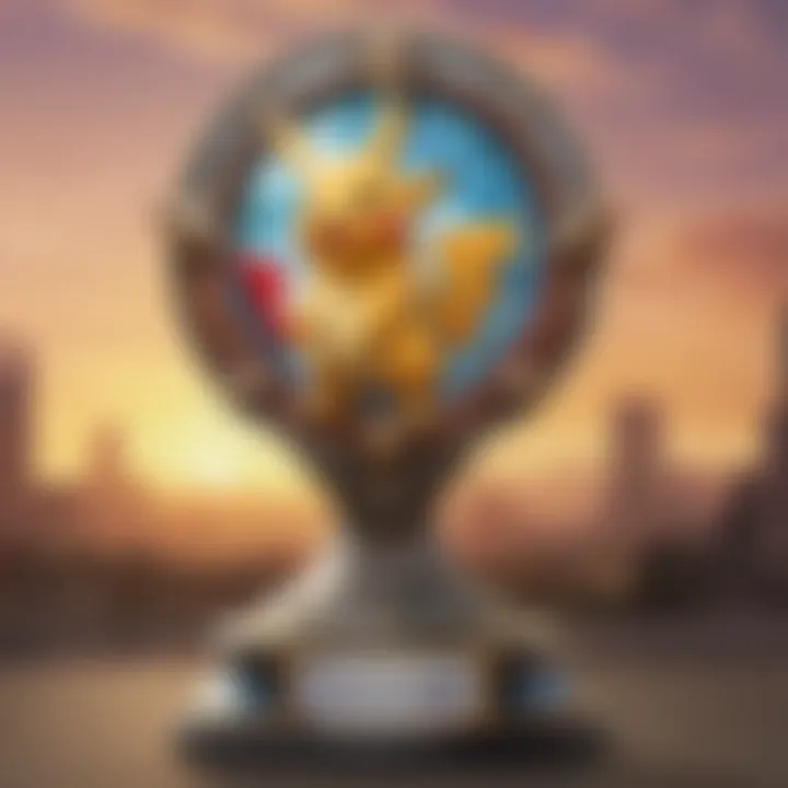 Pokemon TCGO Online Championship Trophy