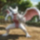 An iconic Pokémon battle scene showcasing dynamic action.