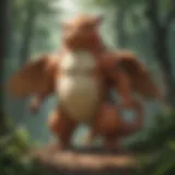 Guardian Pokemon protecting a sacred forest