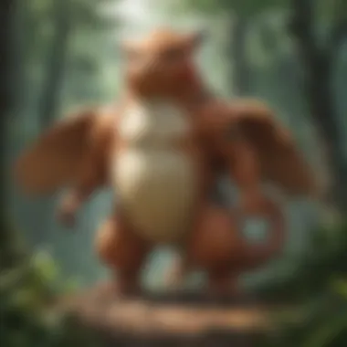 Guardian of the Forest Guardian Pokemon protecting a sacred forest