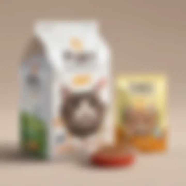 Illustration of Pure Balance Starters Cat Food packaging