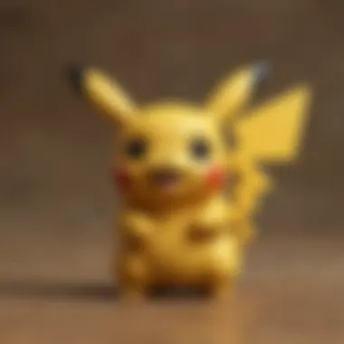 Rare Edition Mini Pikachu Figure