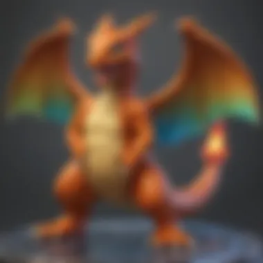 Rare Holographic Charizard Pokemon Card