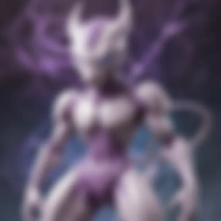 Rare Mewtwo Pokemon Card