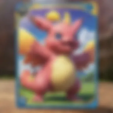 Illustration of Rare Pokemon Card from Sword and Shield Series Rare Pokemon Sword and Shield Card