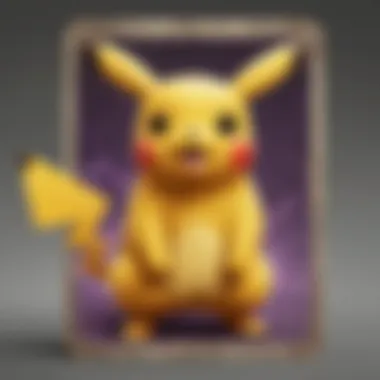 Rare Shadowless Pikachu Pokemon Card