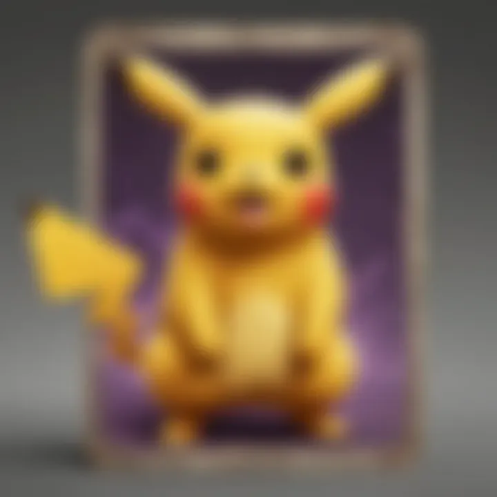 Rare Shadowless Pikachu Pokemon Card