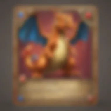 Rare Shiny Charizard Card