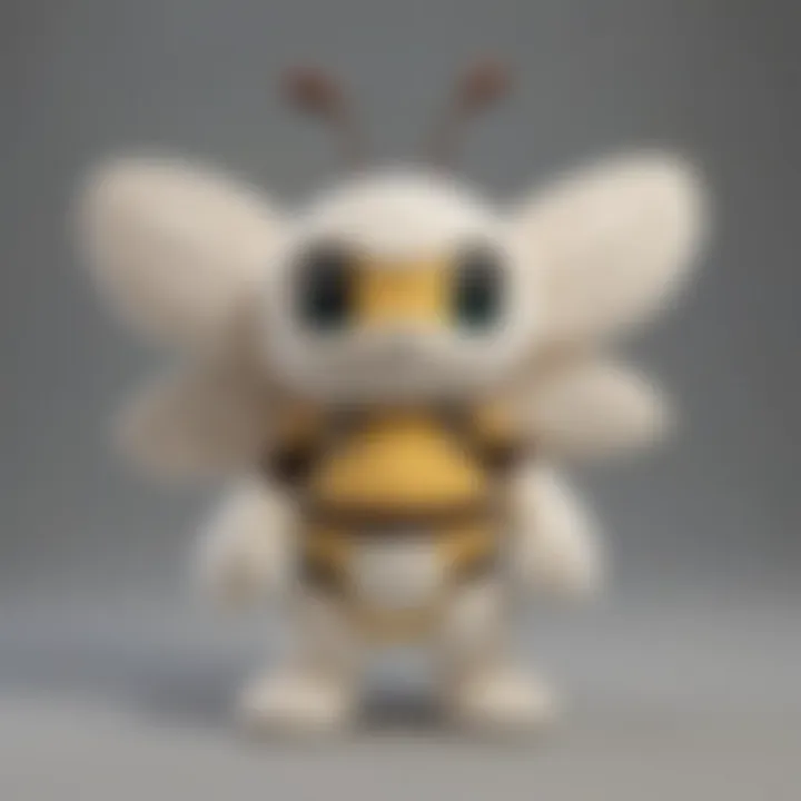 Exquisite Ribombee Plush Craftsmanship