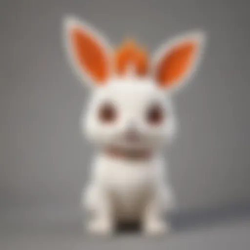 Scorbunny Plush Front View