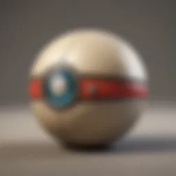 Elegant Small Pokemon Ball Design