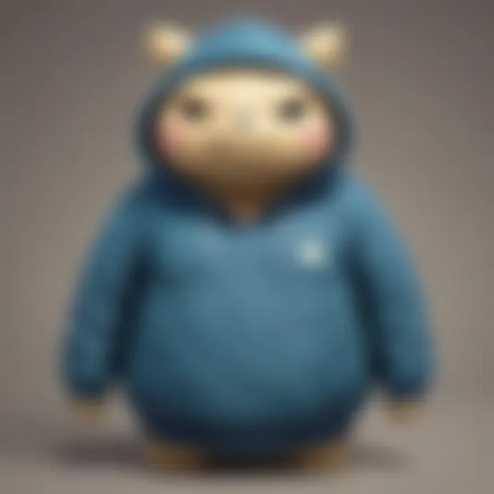 A collection of Snorlax hoodies in various designs