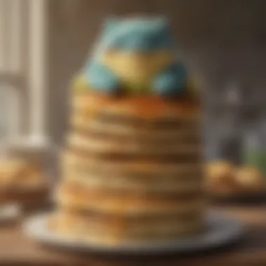 Snorlax Pancake Stack