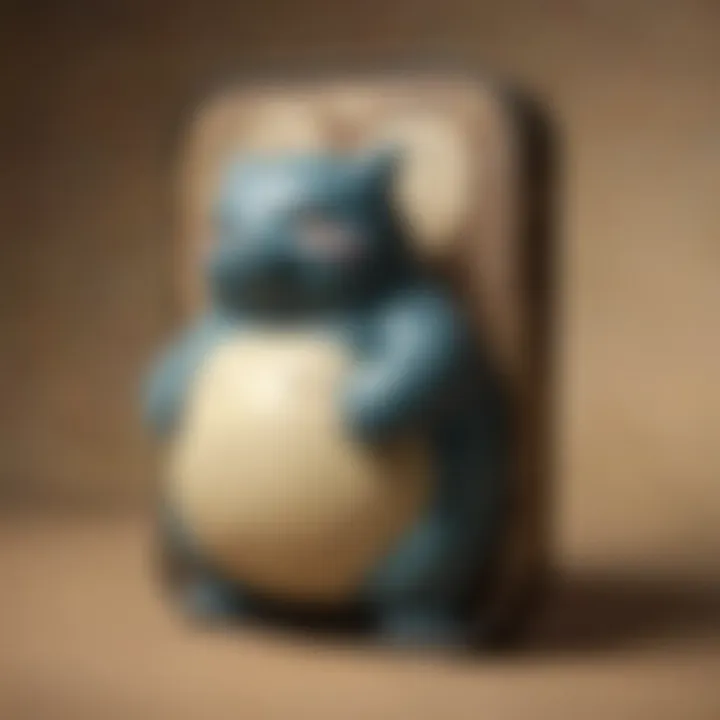 Vintage Snorlax Tin evoking nostalgia and charm