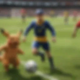 Strategic football match analysis on digital device