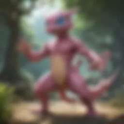 Strategic battle against Psychic-type Pokémon