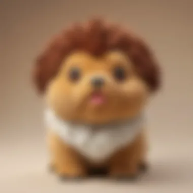Bidoof Plush in the Pokémon Merchandise Landscape A vibrant display of Bidoof plush toys alongside Pokémon merchandise.