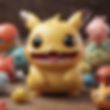 Children enjoying Pokémon squishy toys during a play session