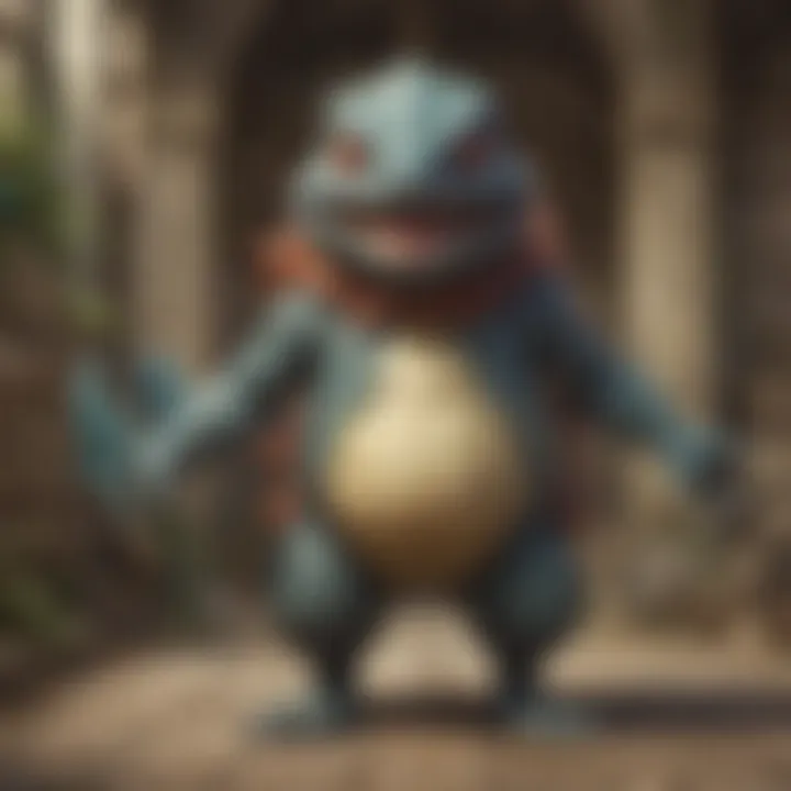 Visual representation of cultural references in Pokémon