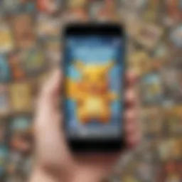 An overview of popular trading card scanning apps showcased on a smartphone.
