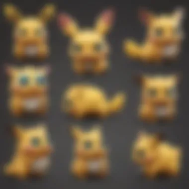 Timeline of Evolution in Digital Pets A timeline showcasing the evolution of Pokémon and Tamagotchi