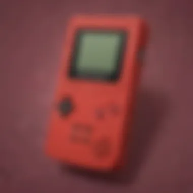 Comparing the Red Game Boy Color to Modern Handheld Devices A modern comparison of the red Game Boy Color with contemporary handheld devices.