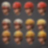 Historical design evolution of the Pokemon Trainer Hat