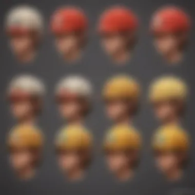 Historical design evolution of the Pokemon Trainer Hat