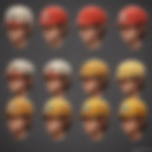 Historical design evolution of the Pokemon Trainer Hat