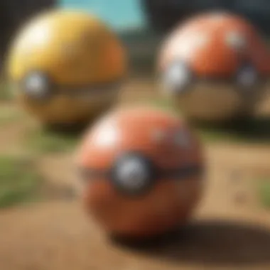 Strategic Uses of Healing Balls in Gameplay A strategic layout showcasing various uses of healing balls