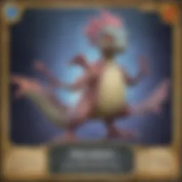 A detailed chart showcasing price trends of popular Pokemon cards over time