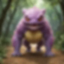 Original artwork inspired by Pokémon characters