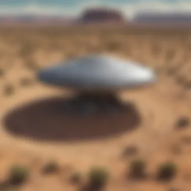 UFO sightings locations in Roswell NM on Google Maps