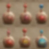 Visual representation of damage counters in Pokémon