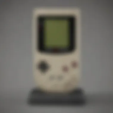 Close-up of materials used in Gameboy display stands