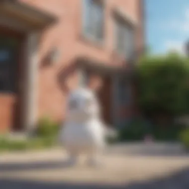 Outdoor Surveillance with Arlo Go T-Mobile Arlo Go in outdoor surveillance setup
